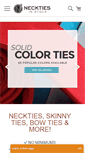 Mobile Screenshot of necktiesinstock.com
